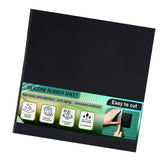 FOYLEAD rubber sheet 12x12 inch, 0.125 inch thick, ideal for DIY gaskets.