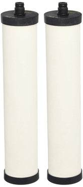 Franke FRX-02 Triflow cartridge showing ceramic outer shell for durable filtration.