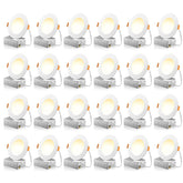 Freelicht 24-pack 4-inch LED recessed light kit for versatile ceiling installations.
