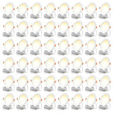 FREELICHT 48-pack 6-inch downlights for retrofit lighting projects.