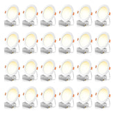 FREELICHT 6-inch recessed light packaging demonstrates quick install for kitchens.