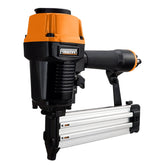 Freeman PCTN64 pneumatic 14-gauge nailer in use for reliable framing and decking nailing