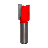Freud 12-152 3/4-inch double flute bit close-up highlighting dual cutters for clean cuts.