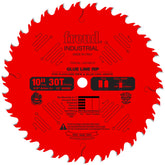 Freud 10-inch glue-line ripping blade with triple chip teeth for clean glue-ready edges.