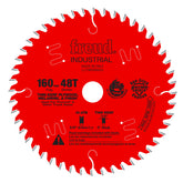 Freud LU79R006M20 blade close up of teeth for clean veneer plywood cuts
