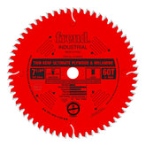 Freud LU79R007 thin kerf blade ready for veneer plywood cuts with smooth finishes.