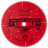 Freud LU88R012 12-inch crosscut blade with thin kerf for smoother cuts and less waste