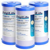 FrigiLife FXHTC 5-micron 10in filter cartridge for cleaner water and reduced sediment.