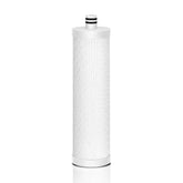 Frizzlife FZ-3 filter core close-up demonstrates 0.5 micron filtration for sediment and metals.