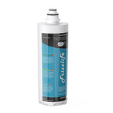 Frizzlife MS99 inner filter with FZ-2 cartridge for finer sediment removal and mineral preservation.