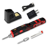 FROGBRO cordless soldering iron handheld for portable electronics work.