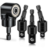 Fruholt 1/4 to 1/4 rotatable socket adapter for quick bit changes