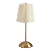 Fsaox cordless table lamp base and dimmer button for easy control