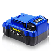 FSKE 6.5Ah replacement battery for Kobalt 24V on charger with extended runtime potential