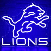 FTMGGGDG football neon sign wall-mount adds vibrant glow for game rooms and bedrooms.