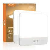 FULEN motion sensor ceiling light with magnetic mount for cordless convenience