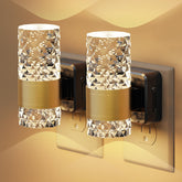 Fuligent LED night light plugged into wall outlet with 3000K glow for safe nighttime navigation.