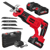 FULLYEA reciprocating saw with brushless motor for smooth wood cuts