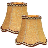 Fuloon coffee mini bell lampshade clip-on upgrades chandeliers with quick, tool-free setup.