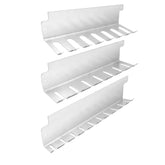 Fulton modular clamp rack assembly showing three interlocking racks for compact workshop storage.