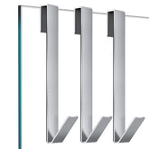 FUMAX 10-inch extension hook for towels on frameless glass.