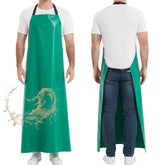 FunChaos thicker rubber apron with full-length-coverage for splash protection during messy tasks.
