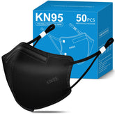 Funight kids KN95 mask 50-pack packshot shows a five-layer design for daily wear