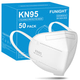 Funight KN95 front view highlighting 5-ply protection for daily wear