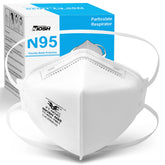 Funight N95 mask 20-pack box ready for bulk protection and easy storage