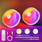 Funlenry shower light offering 15 colors for mood enhancement in the bathroom.