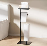 FUNPALA freestanding toilet paper stand with a stable base to prevent slips