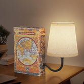 FUNTAPHANTA vintage bookshelf lamp rechargeable on a shelf for portable light