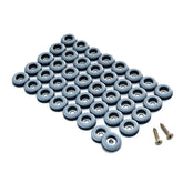 Furnigear PTFE screw-on chair glides protect floors while moving heavy furniture smoothly.