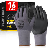 FURWEY safety gloves with microfoam nitrile palm grip for reliable wet handling.