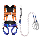 FYMTHAN full body safety harness with D-ring anchors for secure fall protection.