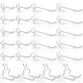 G.CORE 2-inch straight pegboard hook for secure tool hanging.