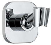 G-Promise chrome shower head holder front view showing durable all-metal construction.
