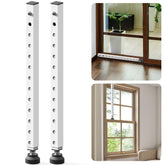 Gadgetzan window security bar extended to 17-33 inches for versatile home safety.