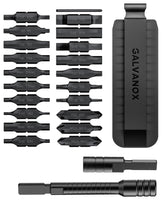 GALVANOX 23pc bits 59HRC stainless—durable access for Leatherman tools.