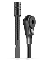 GALVANOX Flat-End Ratchet Driver close-up for precise torque in tight spaces.