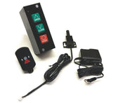 GAMA PB3-DRC front view with compact remote upgrade for commercial doors