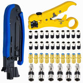 Gaobige coax crimper kit assembly with sturdy tools for reliable RG6 connections