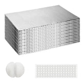 Garage Door Insulation Kit with double bubble panels shown applied to a garage door for cooler summers and warmer winters