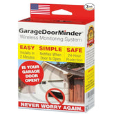 Garage Door Minder Version II pairing setup demonstrates quick wireless installation for homes