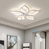 Garwarm modern ceiling light with petal design adds a stylish focal point to any room