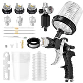 GATTLELIC HVLP spray gun brass hood for smooth atomization