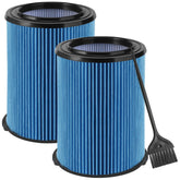Gazeer VF5000 replacement filter two-pack for RIDGID vacuums improves dust filtration
