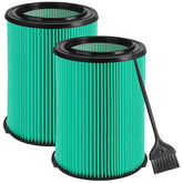 Gazeer VF6000 2-pack filter view; improves filtration for fine dust.
