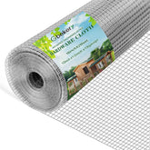 Gbekery hardware cloth with half-inch mesh for versatile garden projects.