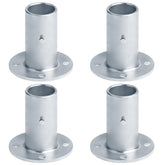 GBGS four-piece fence post floor flange base for sturdy fixed installations.